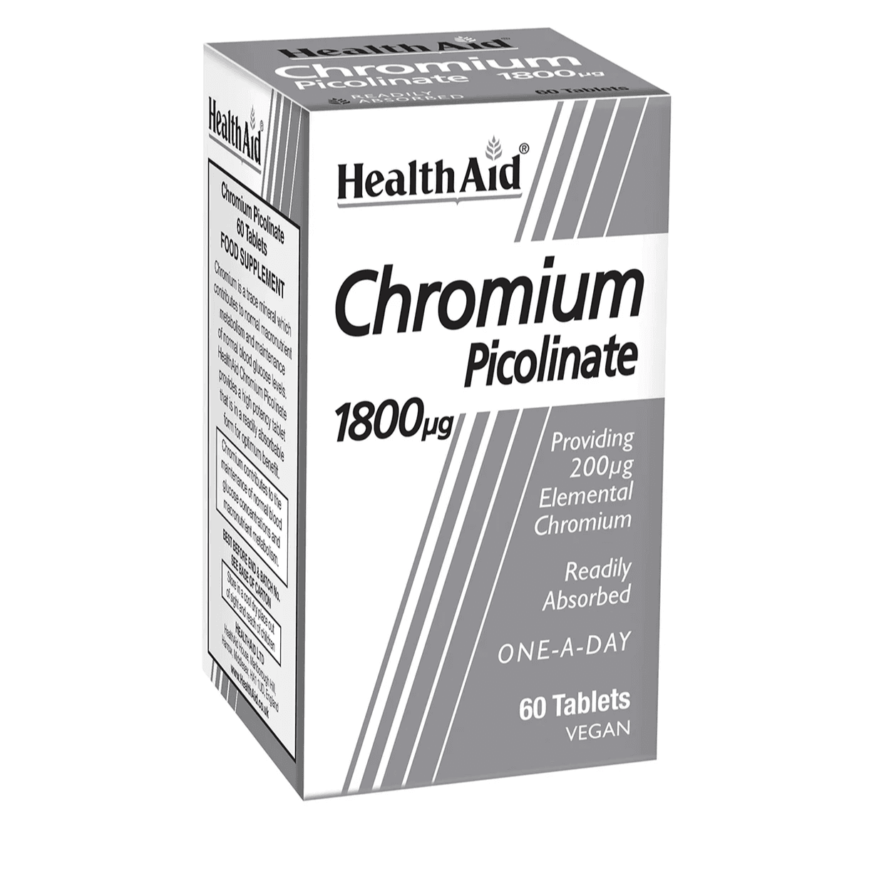 Health Aid Chromium Picolinate 1800Ug 60'S