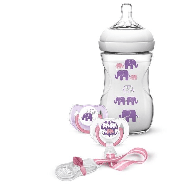 Philips Avent Natural Feeding Bottle Purple Set