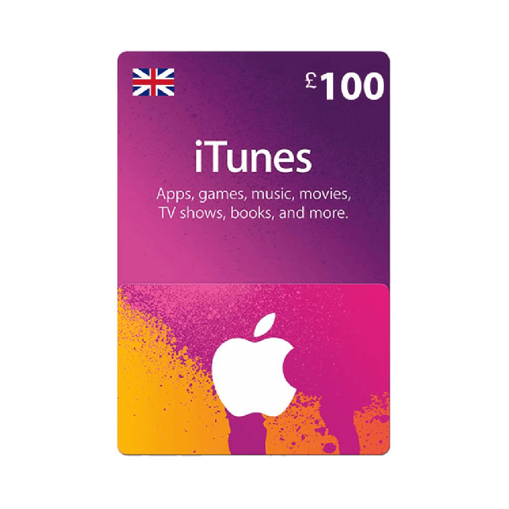 Apple iTunes Gift Card 100 GBP - UK