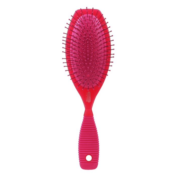 Titania Hair Care Massage Hair Brush Pink  1821