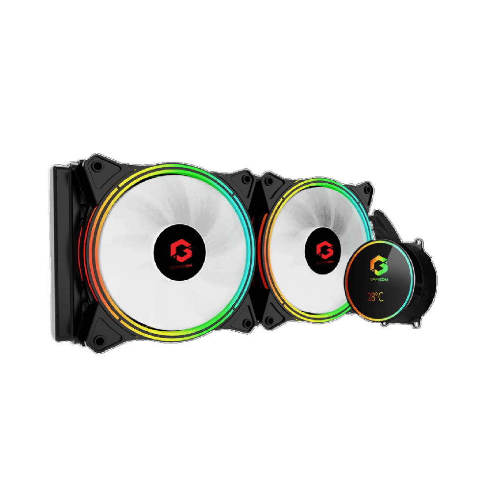 GameOn A380 Kraken 240mm Liquid CPU Cooler - Black