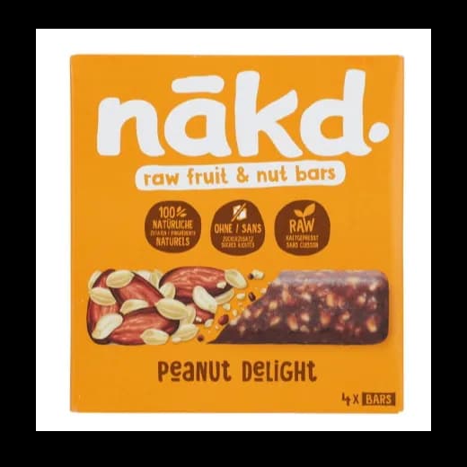 Nakd Peanut Delight Bar 4X35G