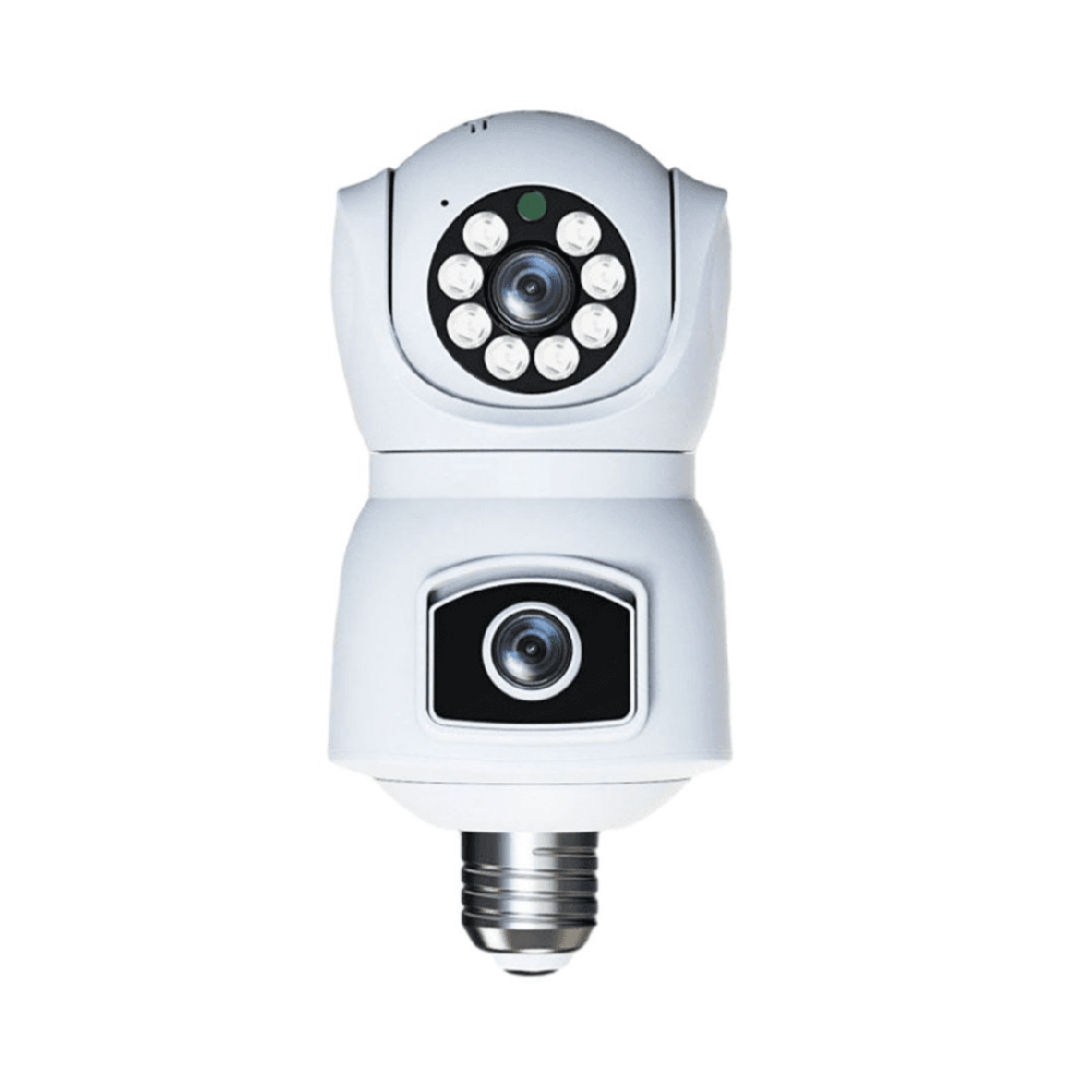 Feelsell WiFi PTZ Camera, With Dual Lens E9 IP CCTV Camera