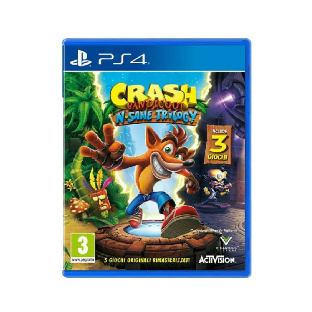 ps4 Crash Bandicoot N Sane Trilogy