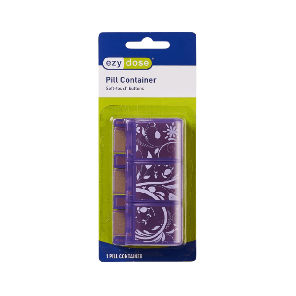 Ezy Dose 3 Compartment Daily Pill Container
