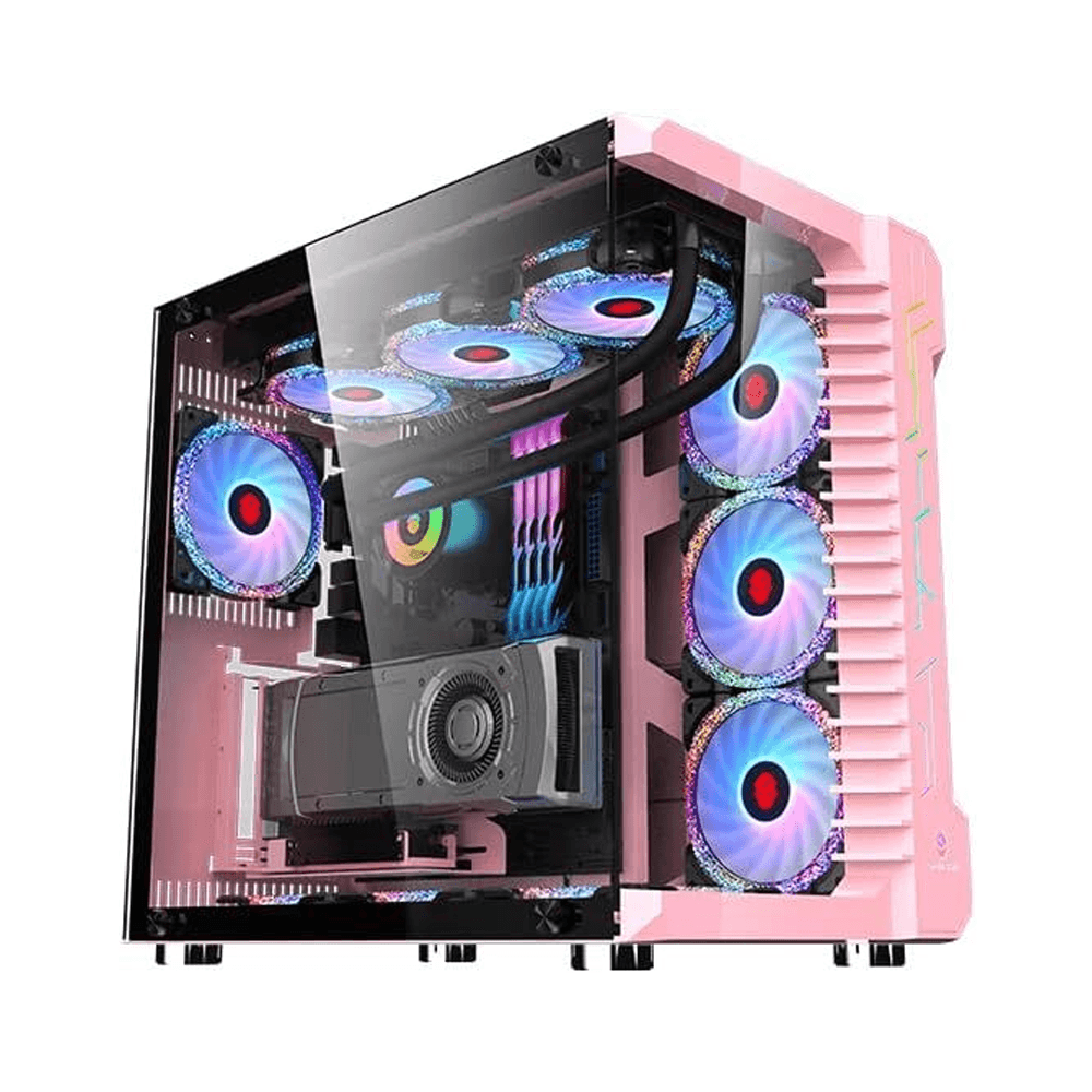 WJ Coolman Robin III Pink 7 ARGB Case Fan