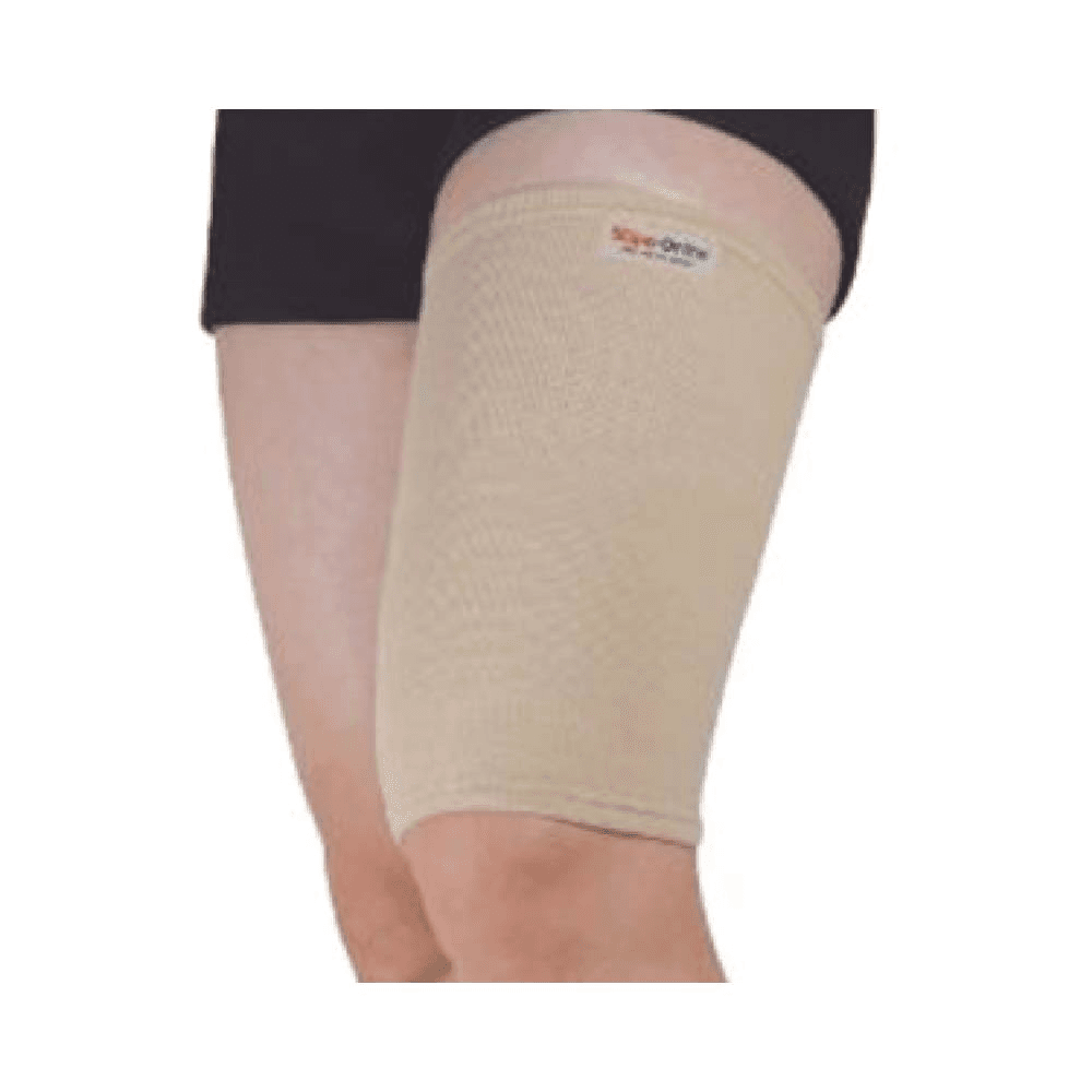 Elastic Thigh Support Beige A6-002 XL
