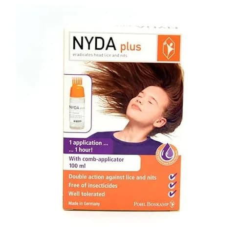 Nyda Plus Anti Lice Solution 100 Ml