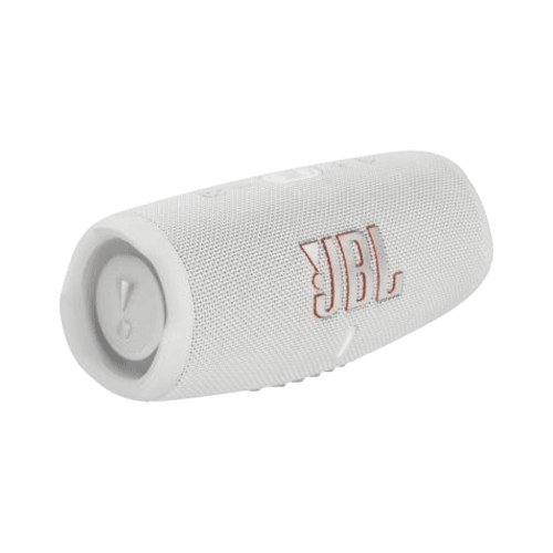 Jbl Charge5 Portable Waterproof Speaker With Powerbank - White