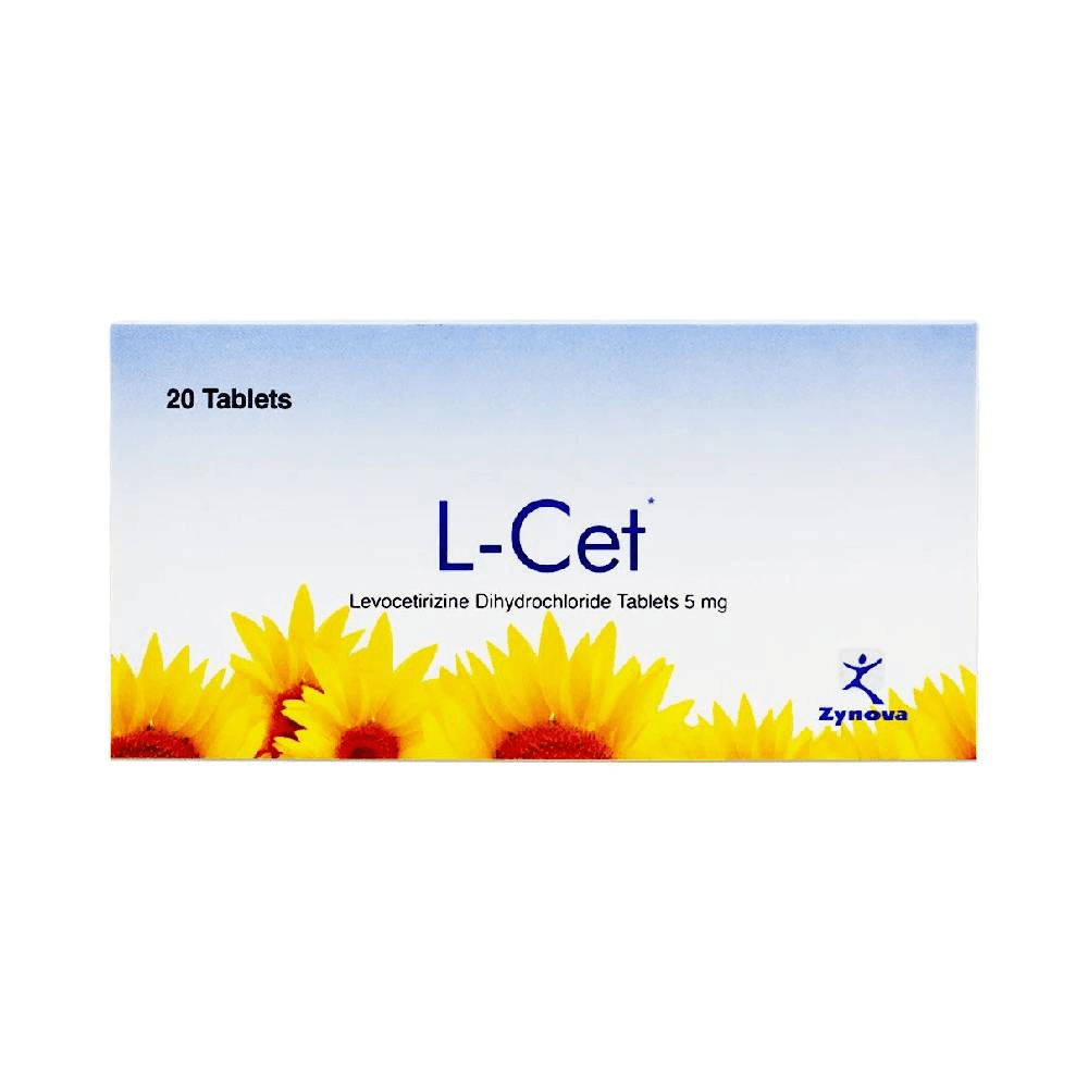 L-Cet Tablets 20's