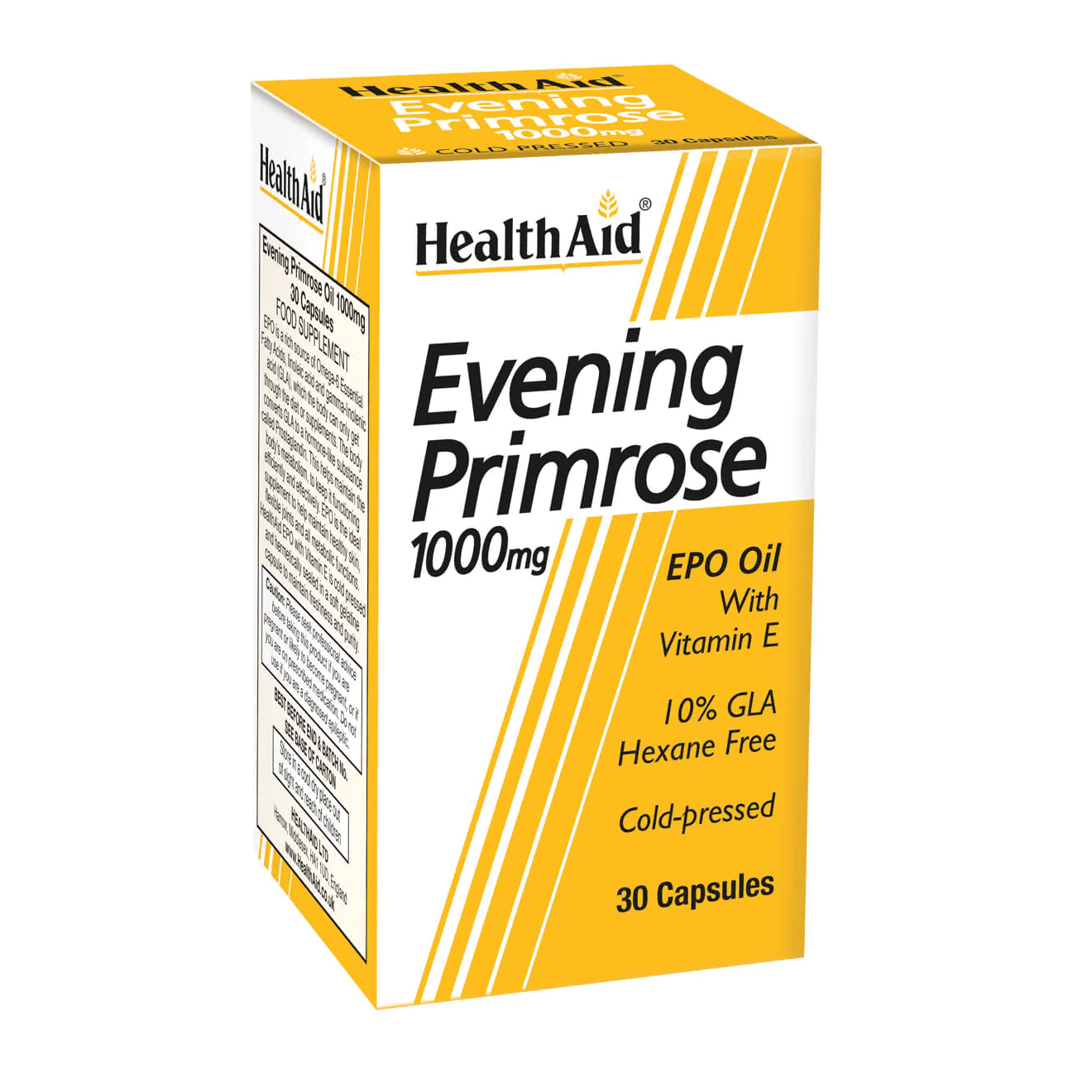 Health Aid Evening Primrose Oil 1000 With Vit E 30'S
