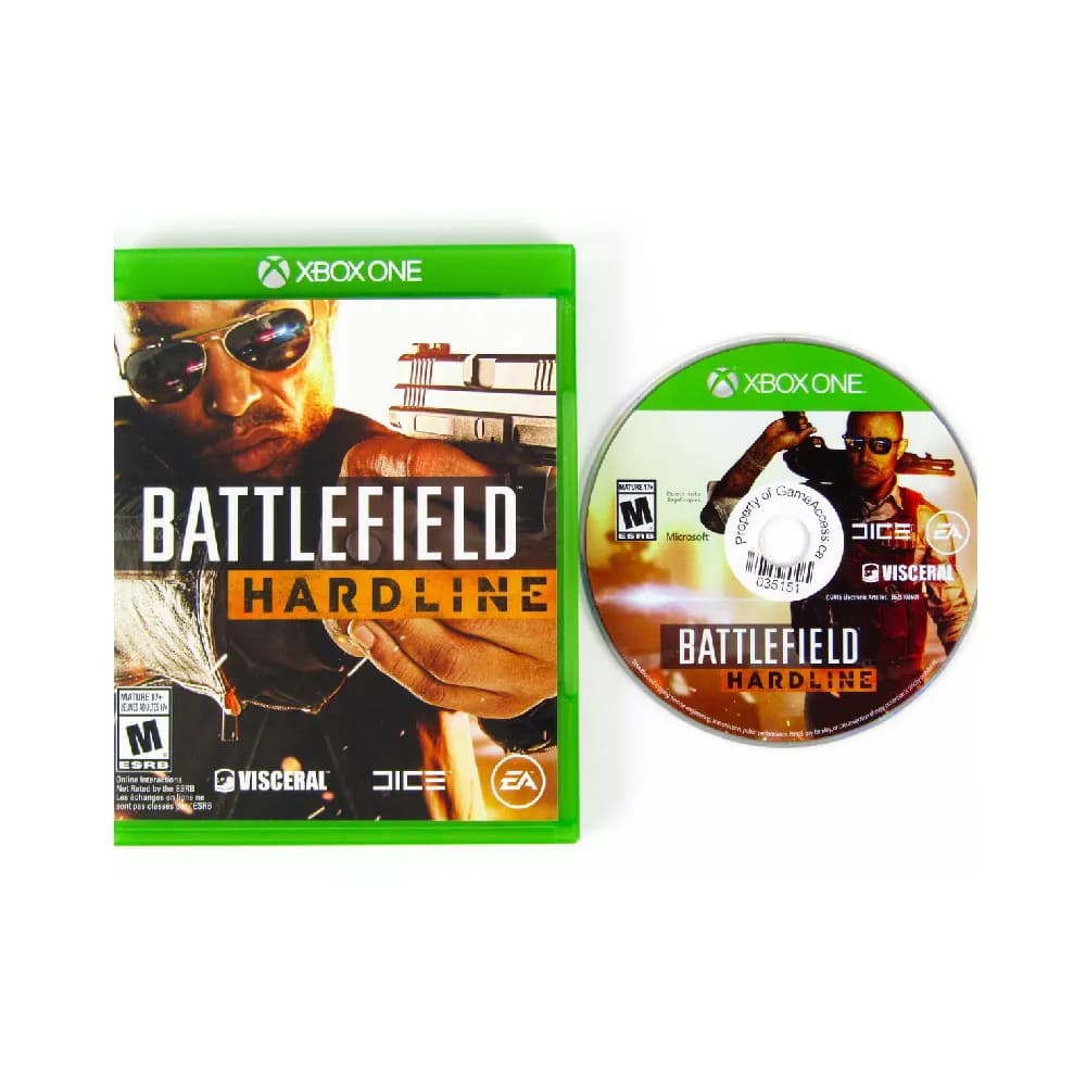 X BOX ONE BATTLEFIELD HARDLINE