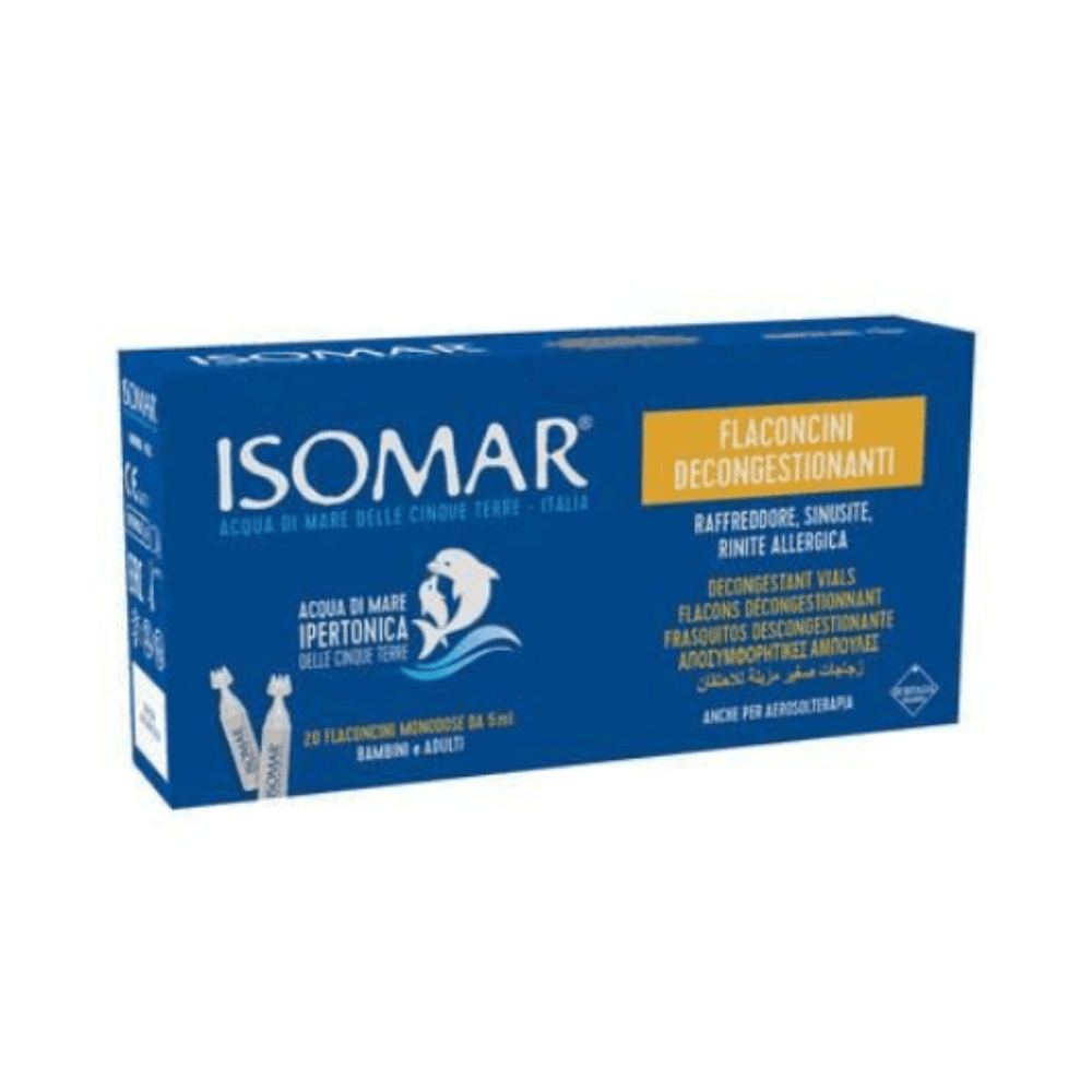 Isomar Nasal Decongestant Vials 5ml 20S