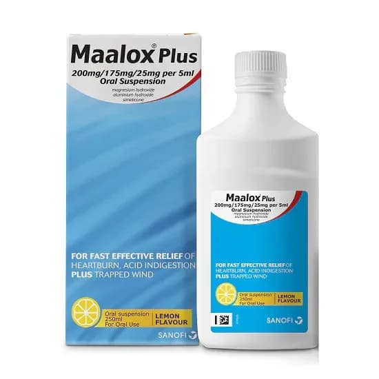 Maalox Plus Antacid Suspension 355 Ml