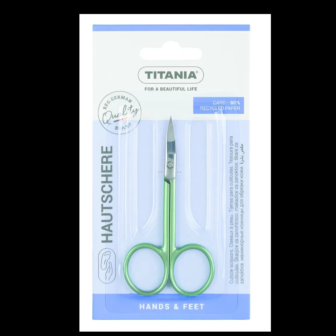 Titania Hautschere 1050 Cuticle Scissor For Hand & Feet