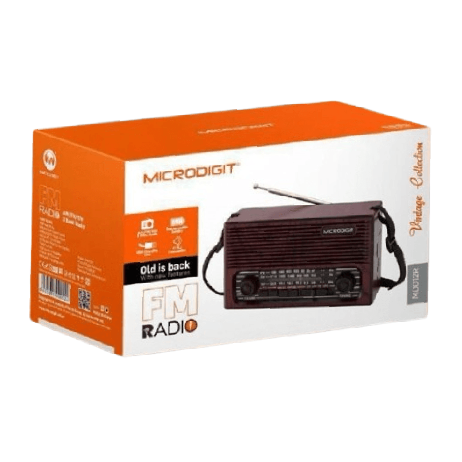 MICRODIGIT FM RADIO MD012R Vintage Collection OLD is BACK