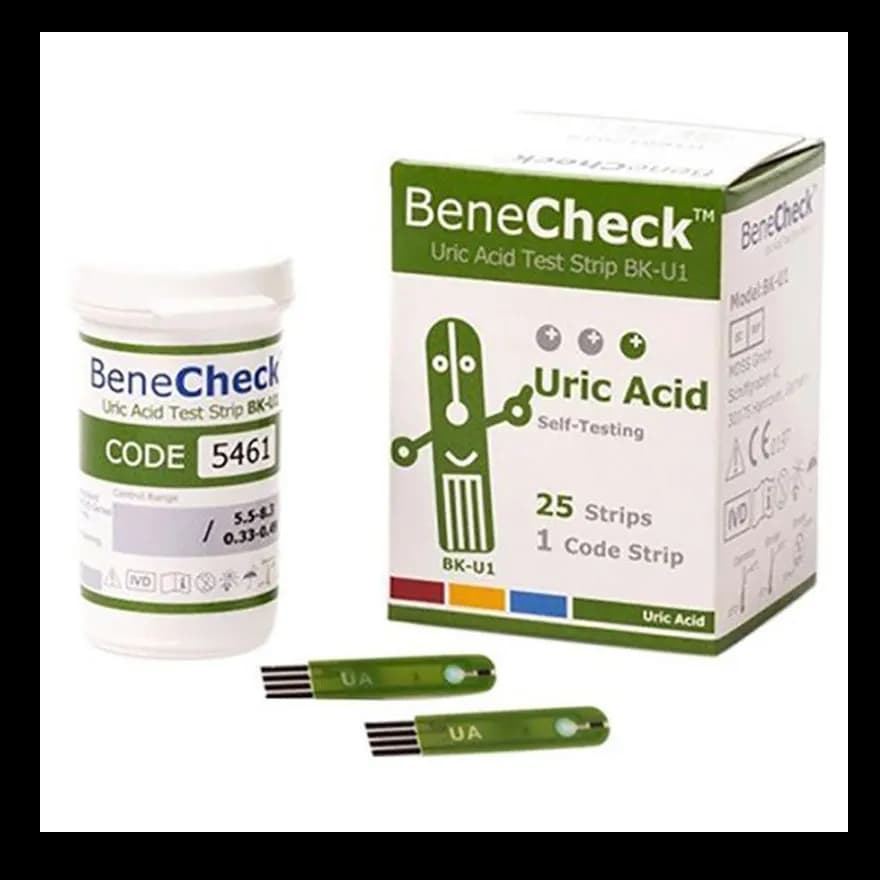 Benecheck Uric Acid Test Strip 25 S