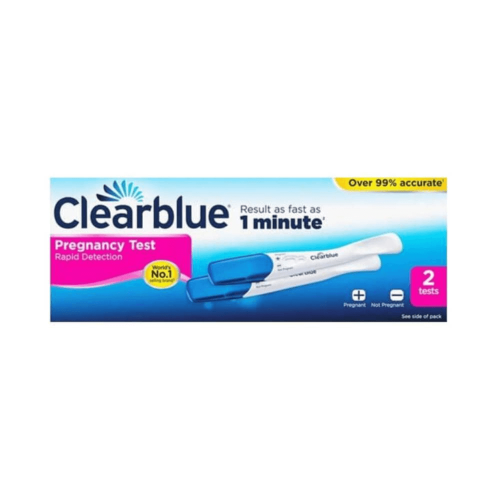 Clearblue Pregnancy Test Rapid Detection As Fast As 1 Minute 2's