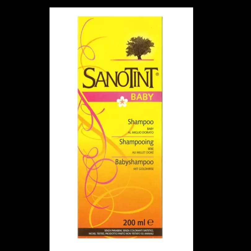 Sanotint Baby Hair Shampoo With Golden Millet 200ml