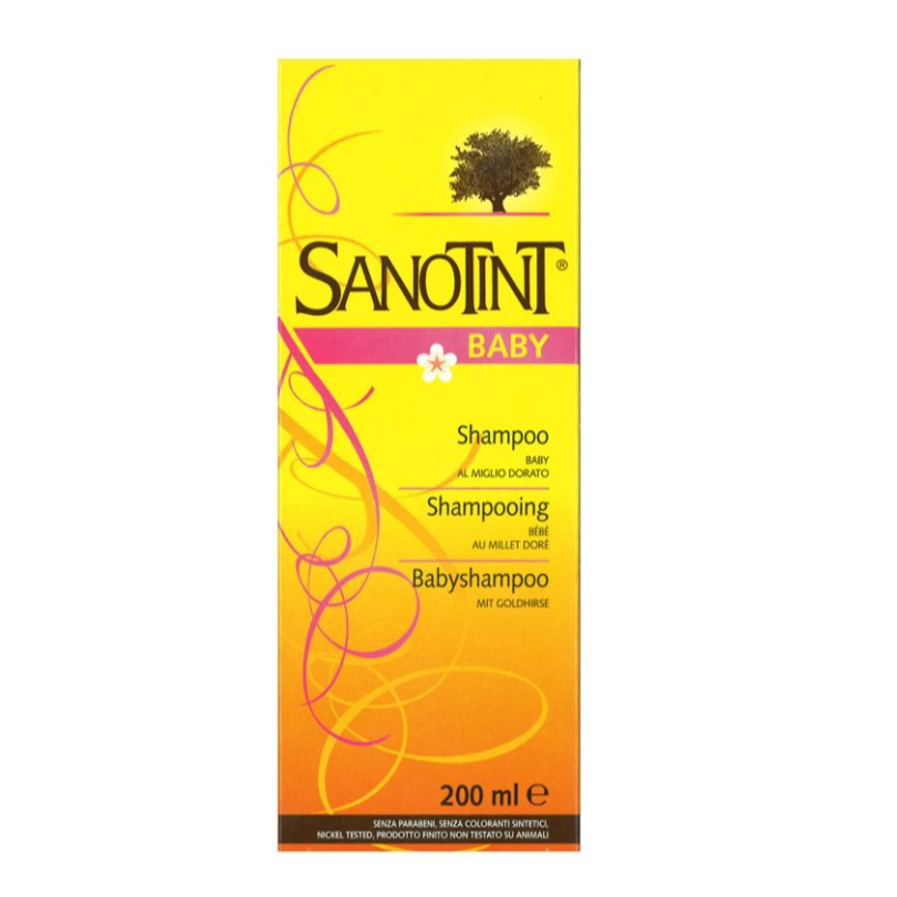 Sanotint Baby Hair Shampoo With Golden Millet 200ml