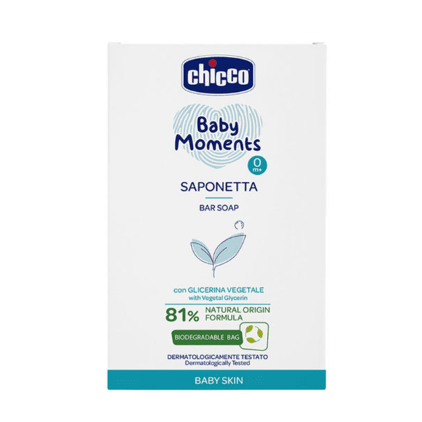Chicco Baby Moments Gentle Soap 100Gm
