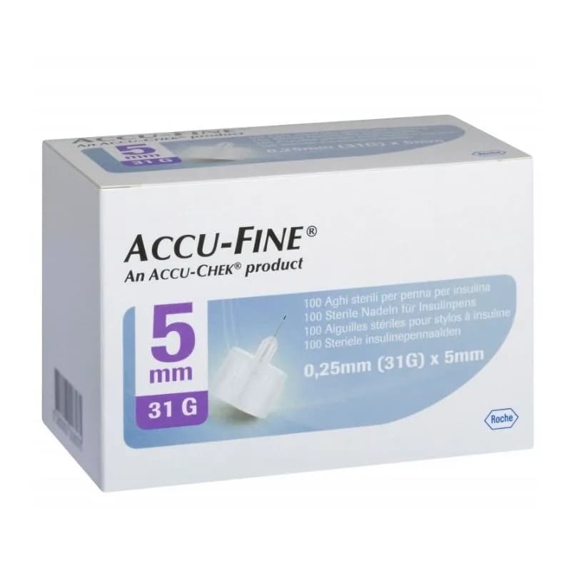 Accufine Pen Needle 0.25Mm 31G X 5Mm