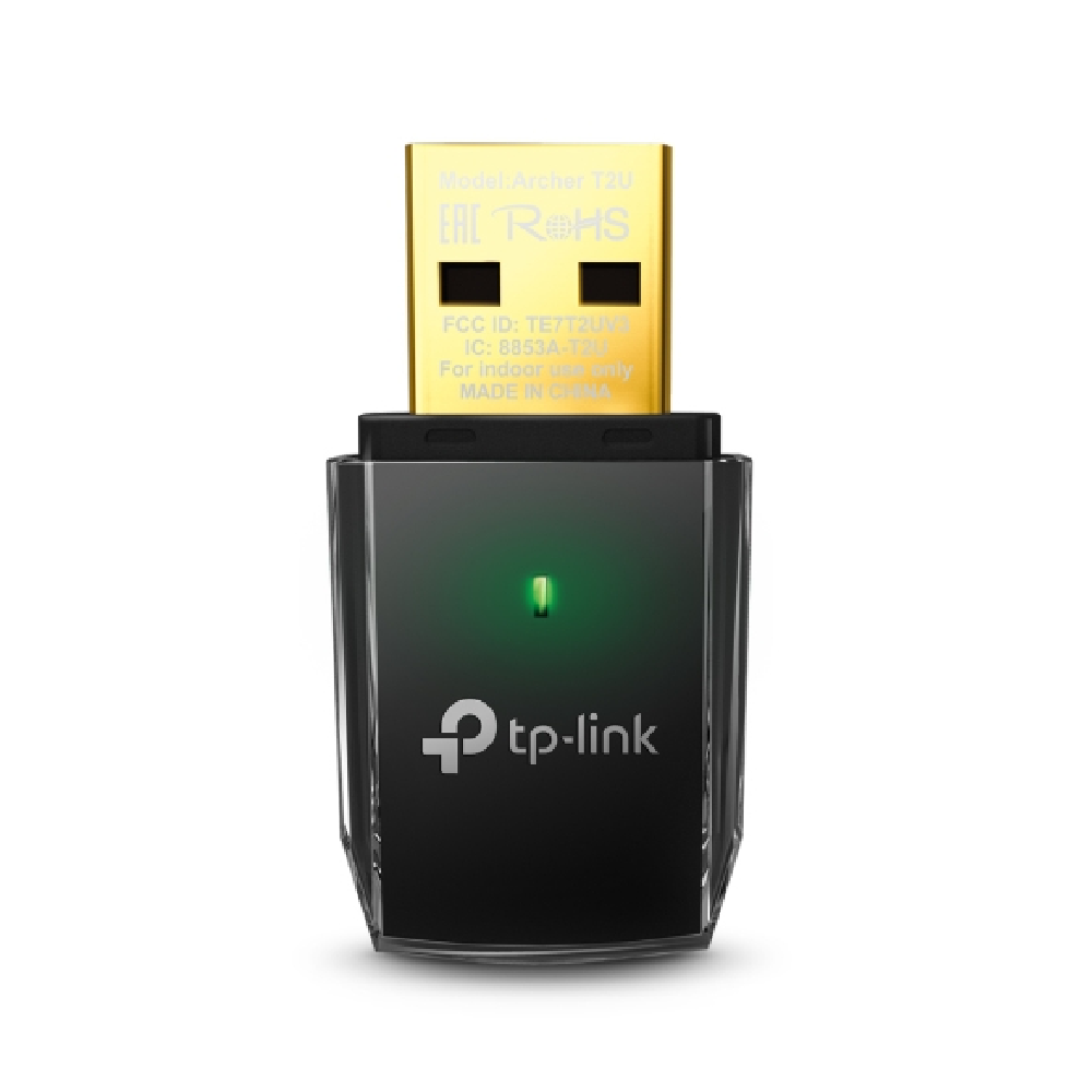 Tp-Link Ac600 Wireless Dual Band Usb Adapter Archer-T2U