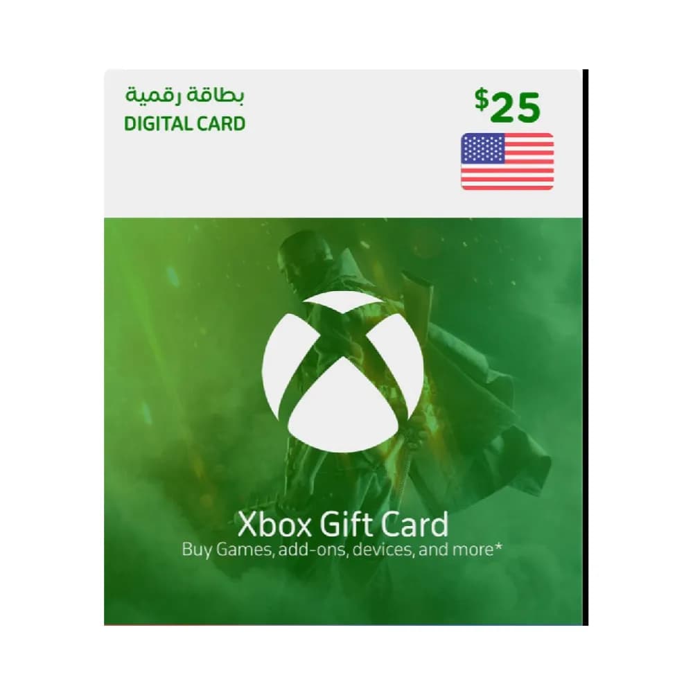 Xbox Card 25 $