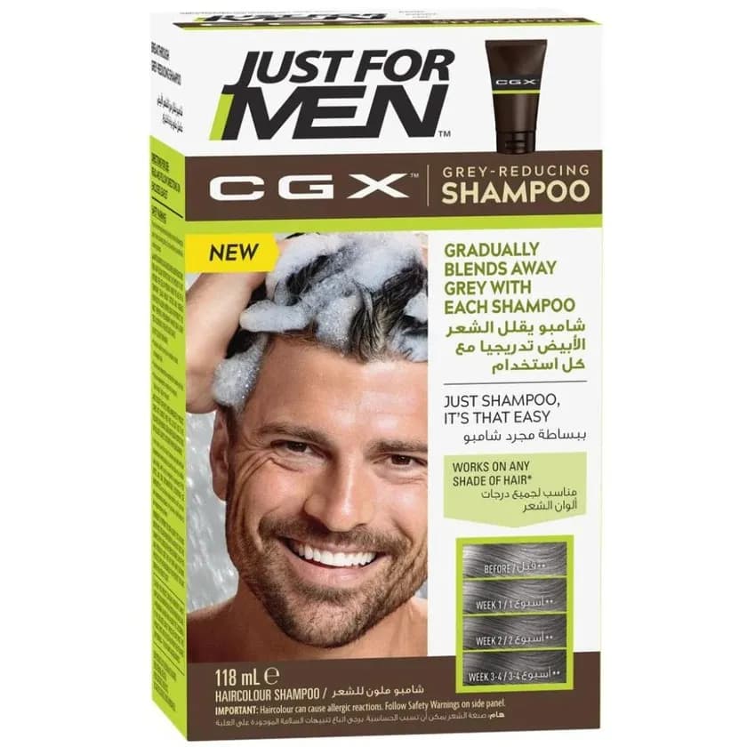 Just For Men CGX Grey-Reducing Shampoo 118ml