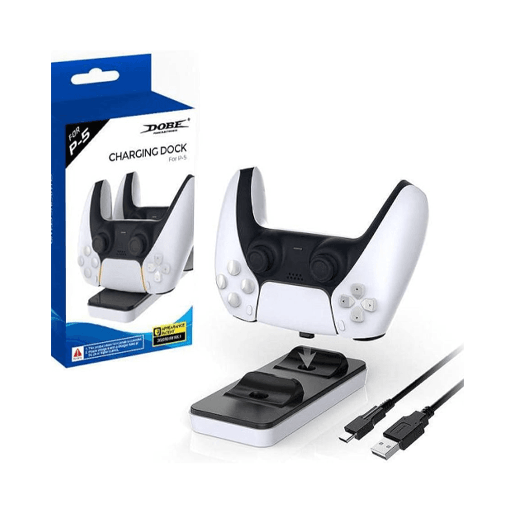 PlayStation 5 Dobe TP5-0504 Dual Port Game Controller - Charging Dock