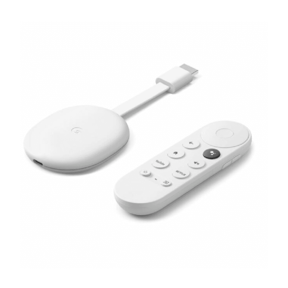 Google Chromecast 4K TV - White