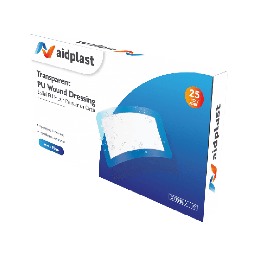 Aidplast Strl Trans Wound Dressing 9Cm*15Cm-25Pcs