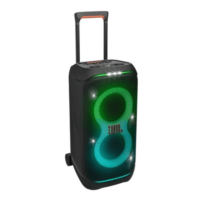 Jbl Partyboxstage320 Portable Partyspeaker With Dazzling Lights & Powerful Jbl Pro Sound With Wheels