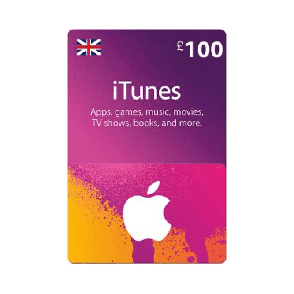 Apple iTunes Gift Card 100 GBP - UK