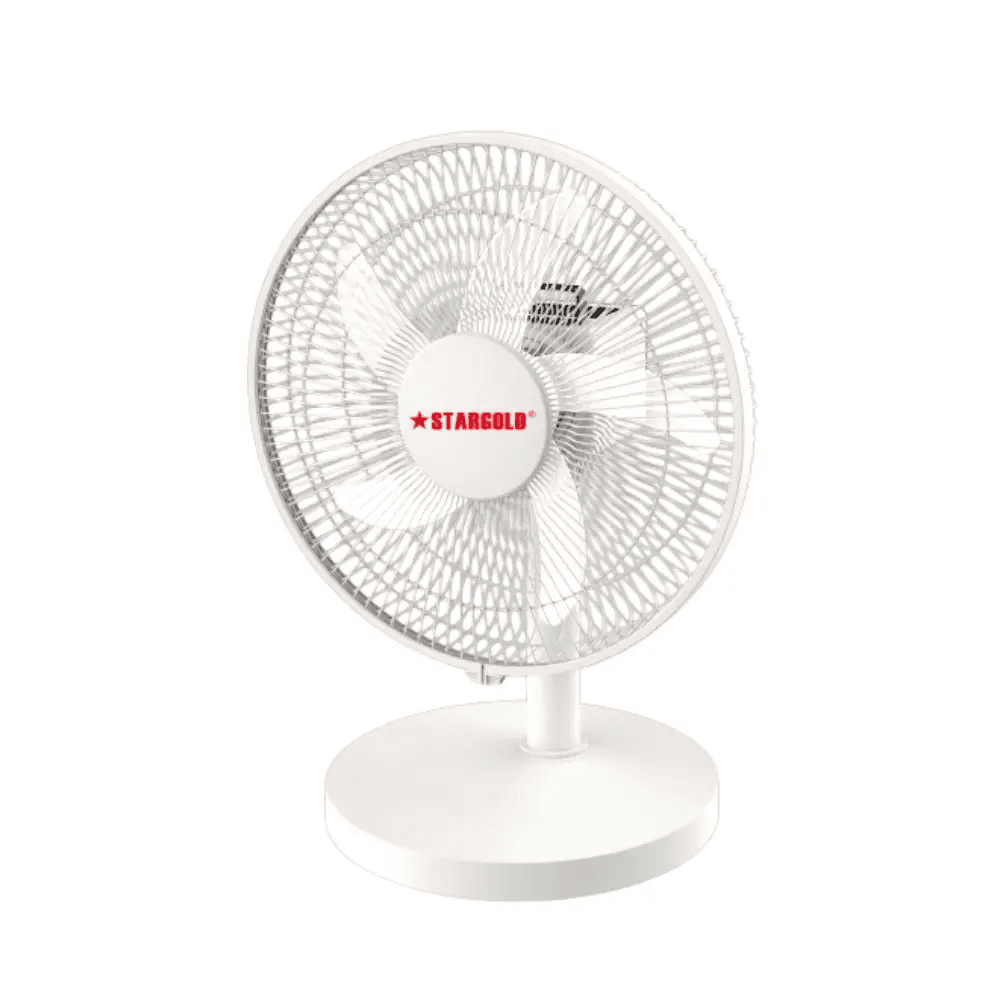 Stargold SG-4063 12-Inch Rechargeable Fan with USB Charging