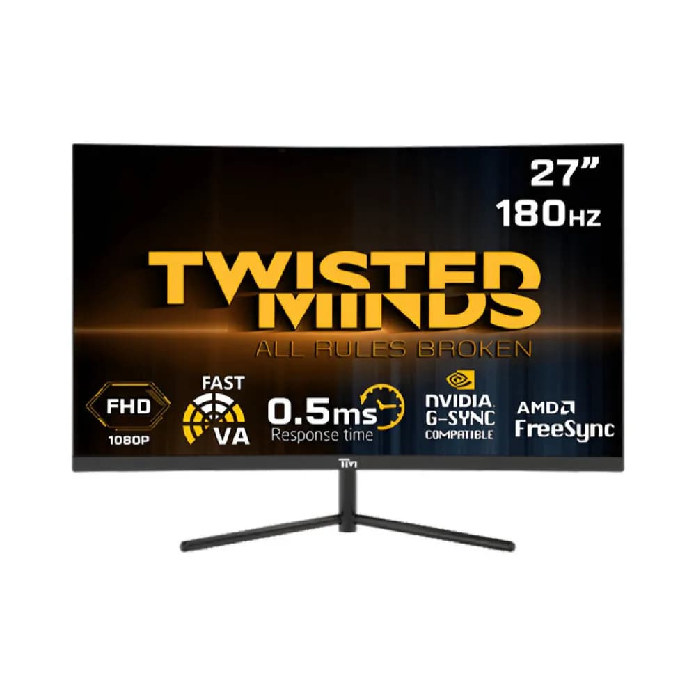 Twisted Minds Curved Gaming Monitor 27 Inch -hdmi 2.0