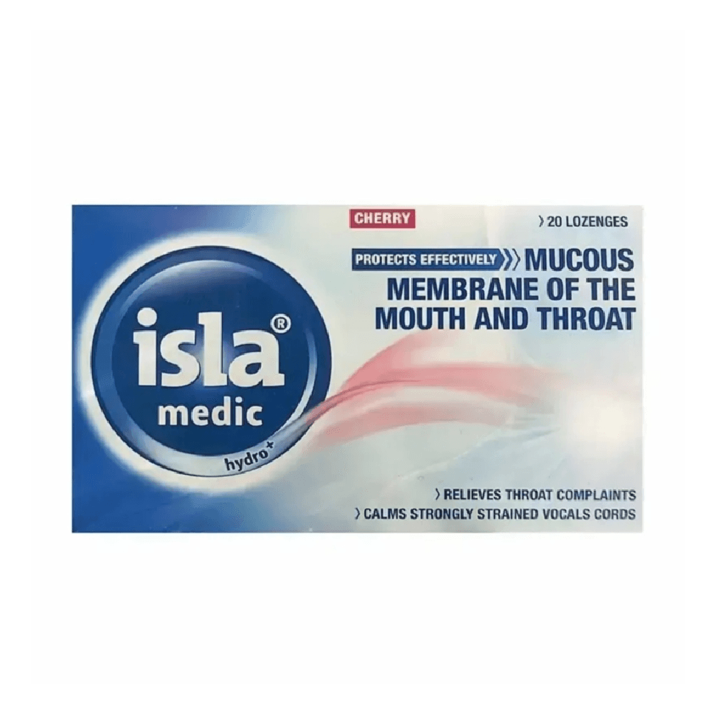 Isla Medic Hydro+ Cherry Lozenges 20's