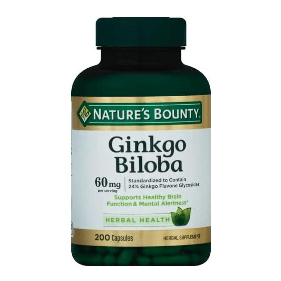 Nature S Bounty Ginkgo Biloba 60 Mg 200 S