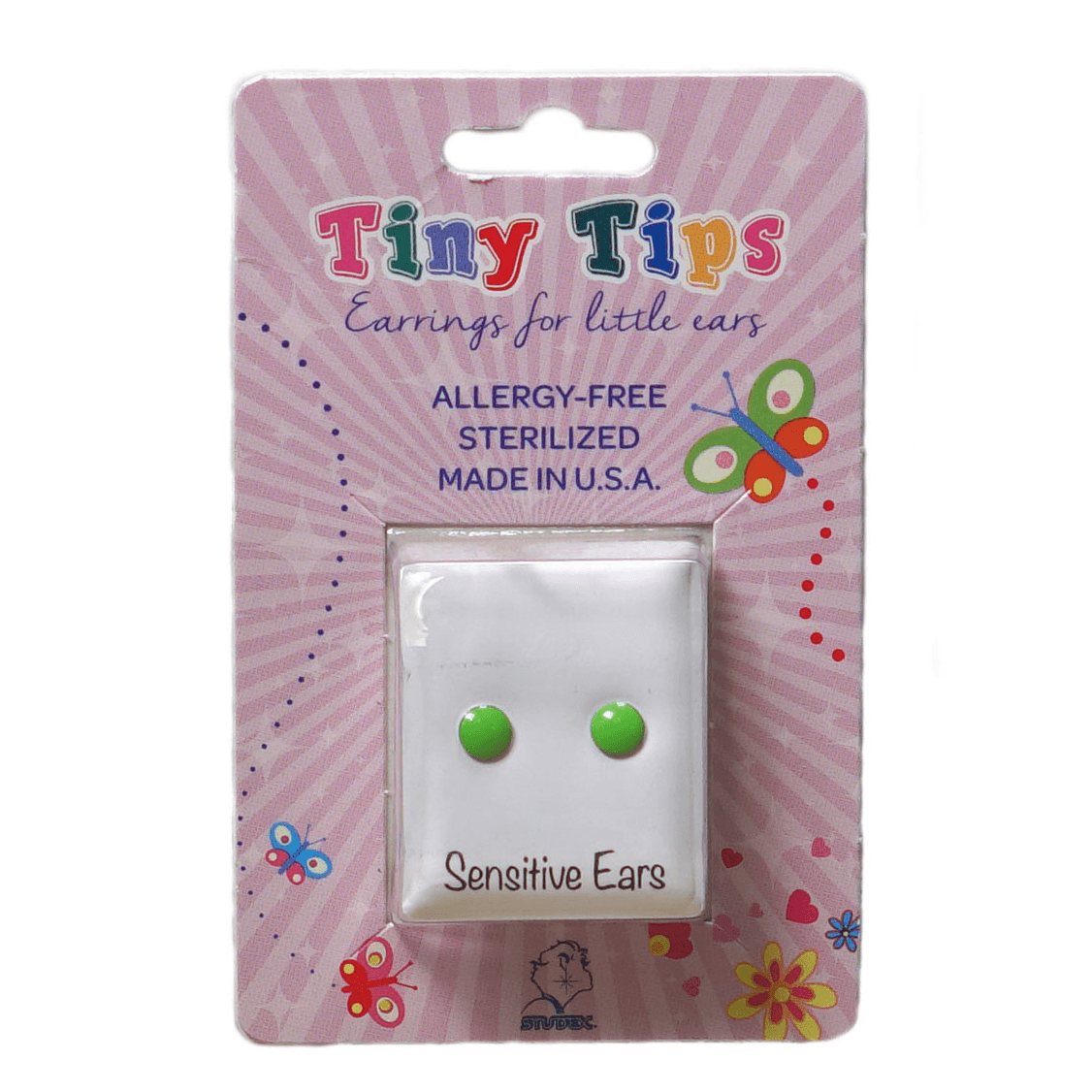 STUDEX EAR RING TINY TIPS STERILE ASSTD