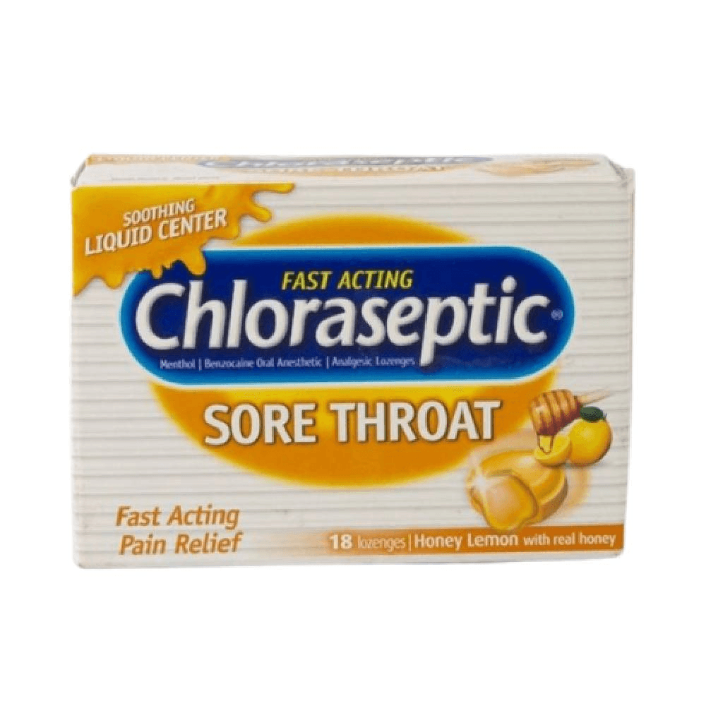 Chloraseptic Honey & Lemon Lozenges 18's
