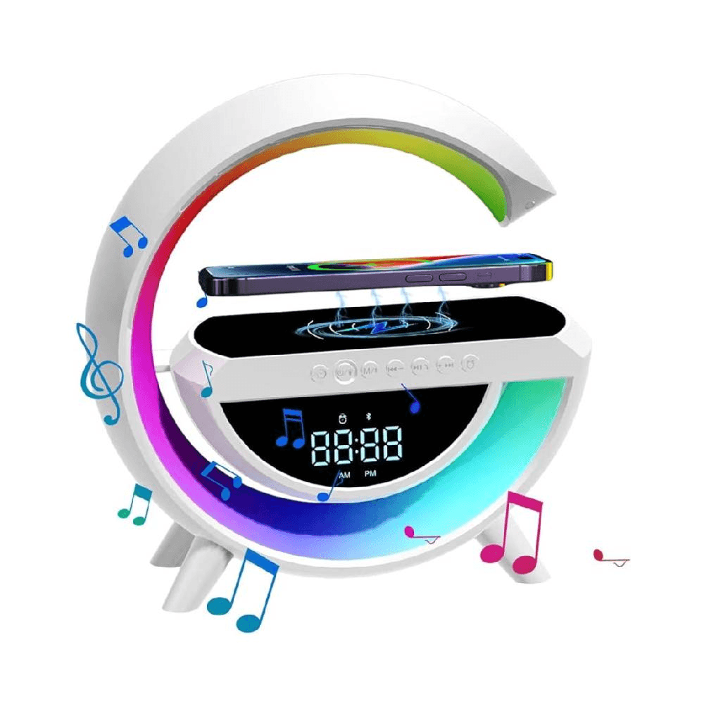 PYU Atmosphere Night Light Wireless Charger & Bluetooth Speaker