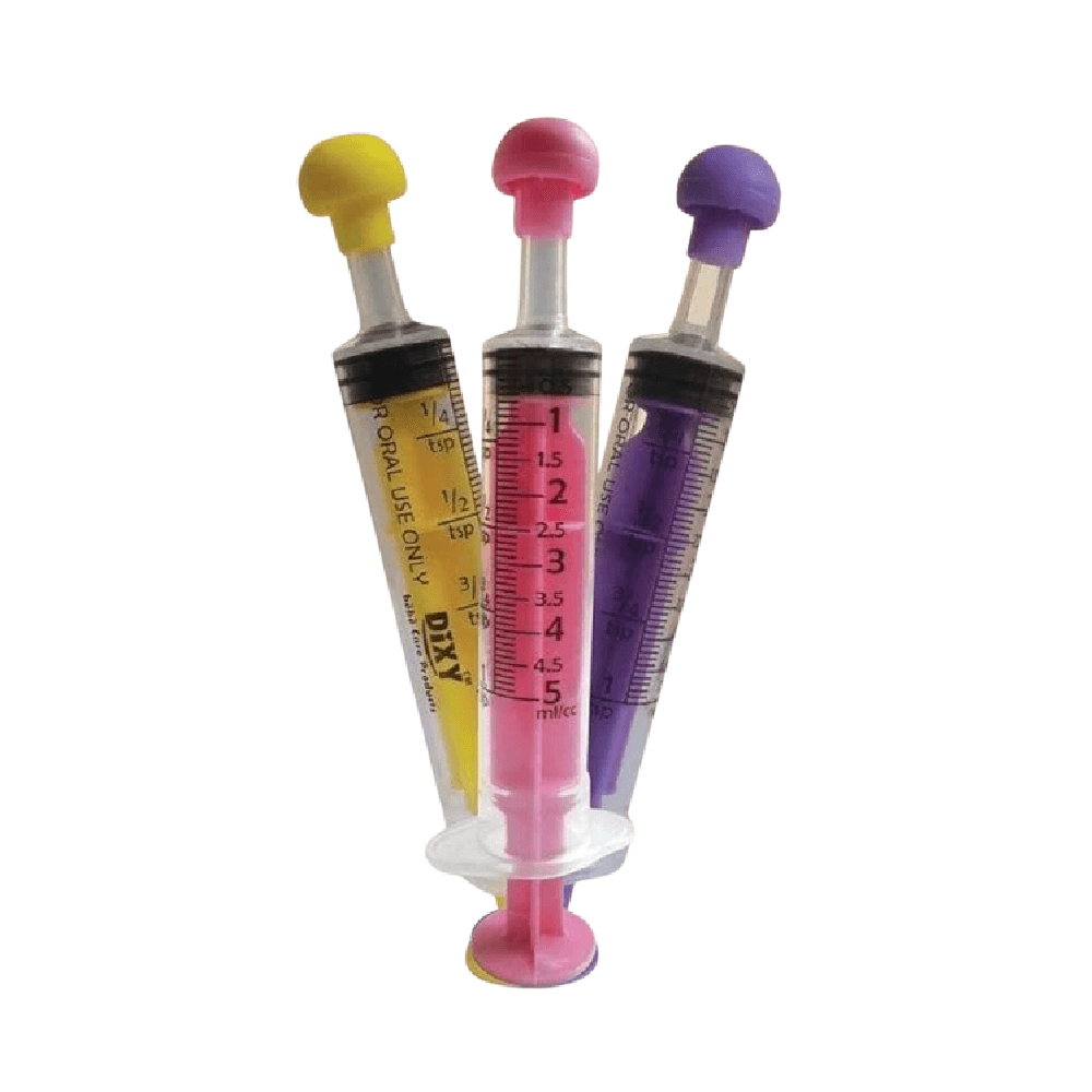 Dixi Oral Syringe Value Pack 3's (25ml, 110ml & Universal Adaptor)