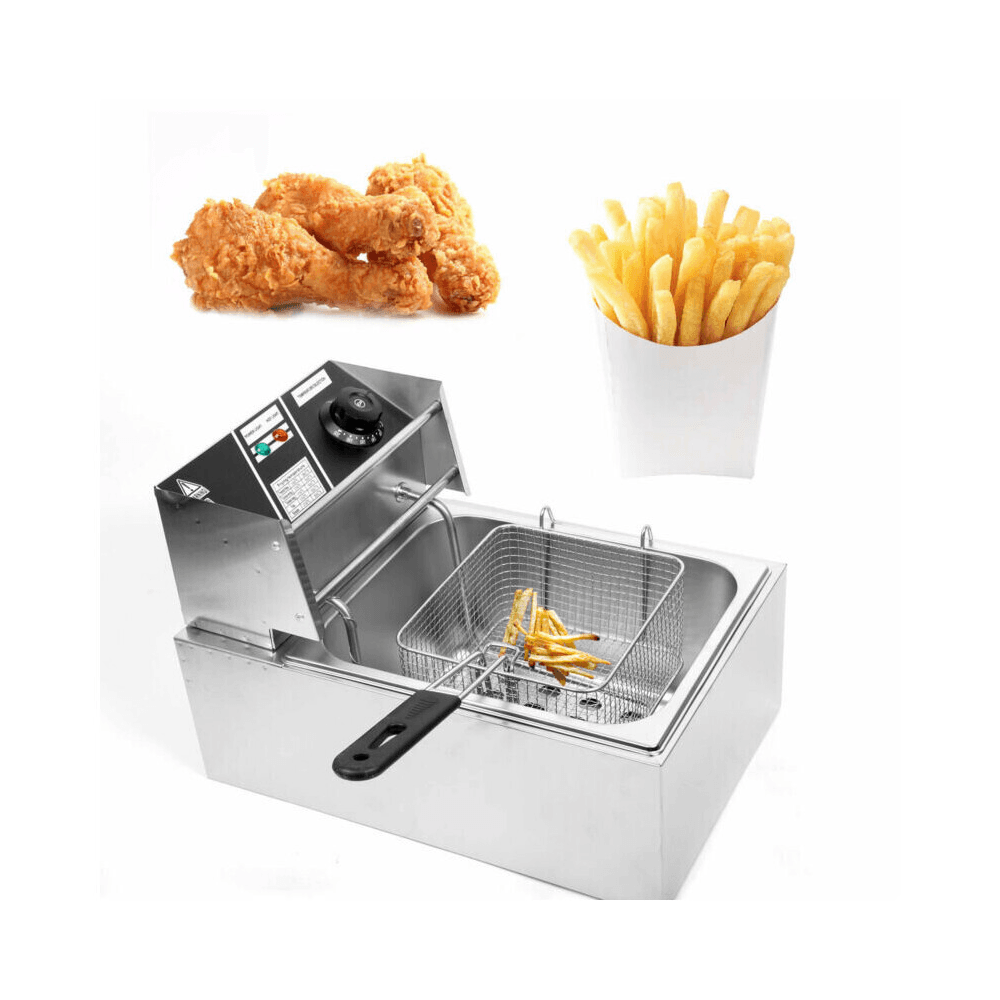 Olympia Electric Stainless Steel Deep Fryer