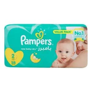 Pampers Baby Dry No.2 58S