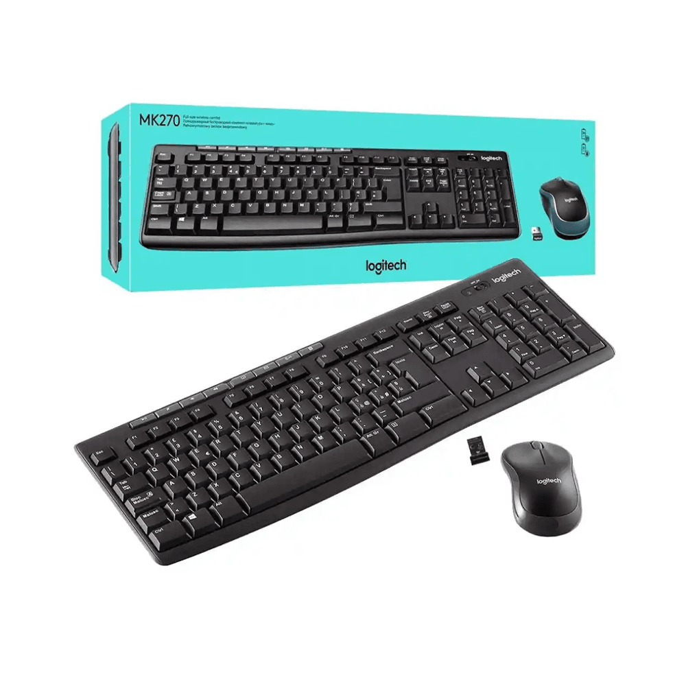 Logitech MK270 Wireless Keyboard & Mouse Combo