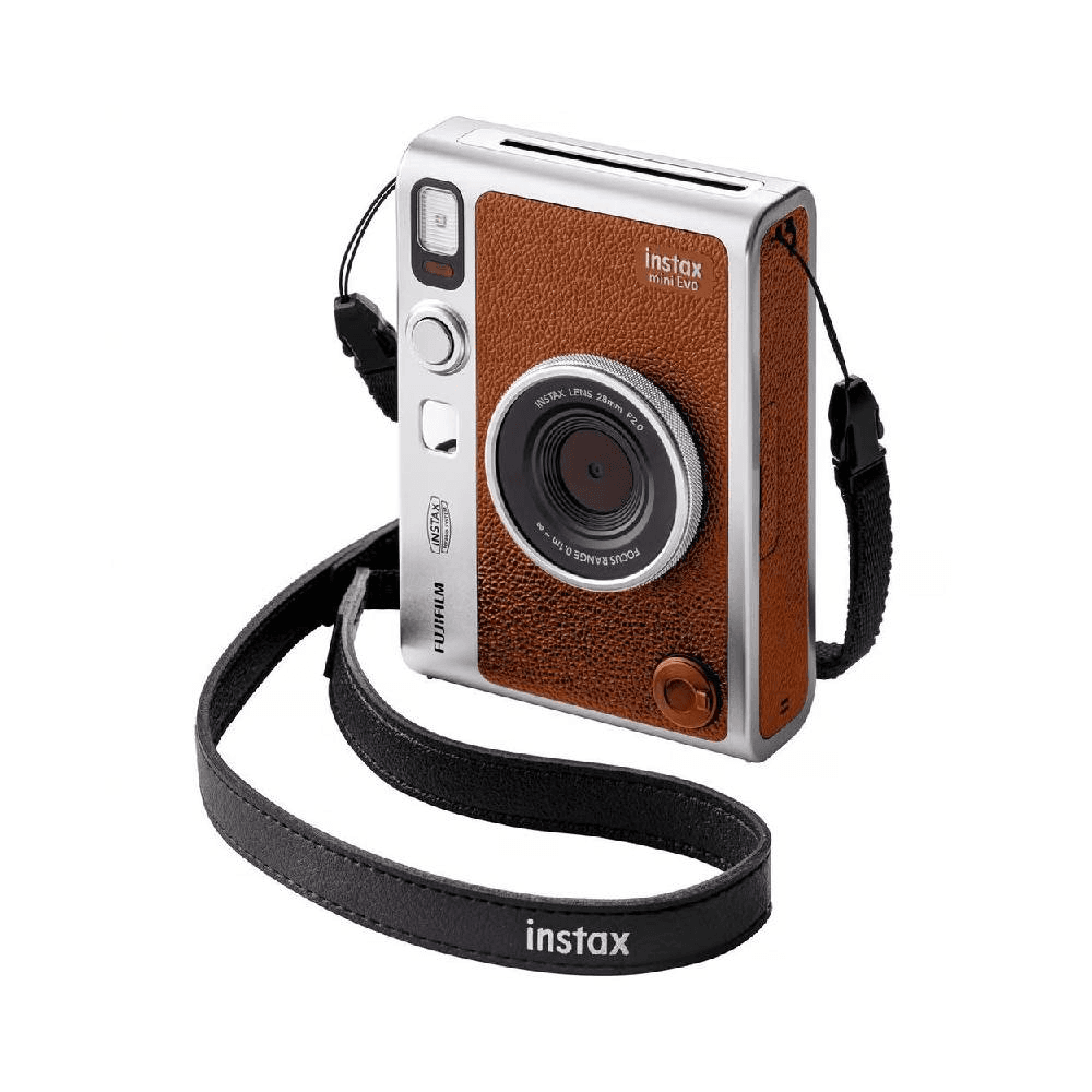 Fujifilm Instax Mini Evo Camera - Brown