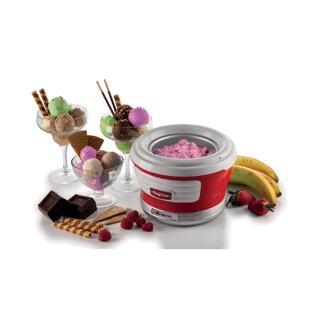 Ariete Ice Cream Maker Frozen Yogurt Maker 12W, 1.5L Capacity