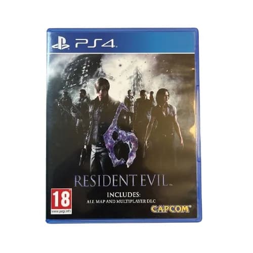 PS4 game resident evil 6