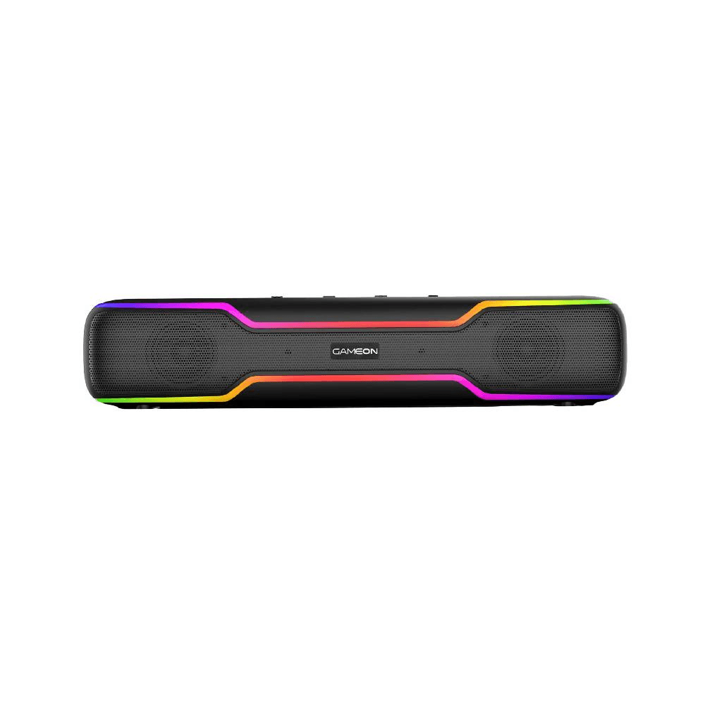 GAMEON Dominator Blaze Wireless RGB Gaming Soundbar - Black