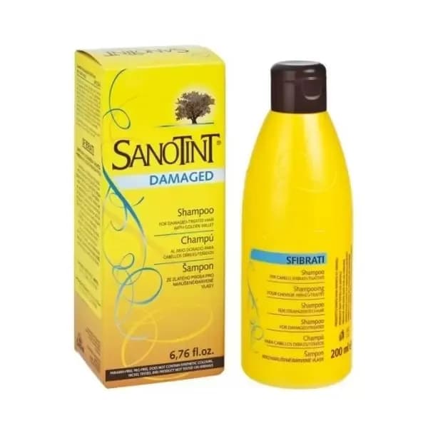 Sanotint Damaged Hair Shampoo With Golden Millet 200ml